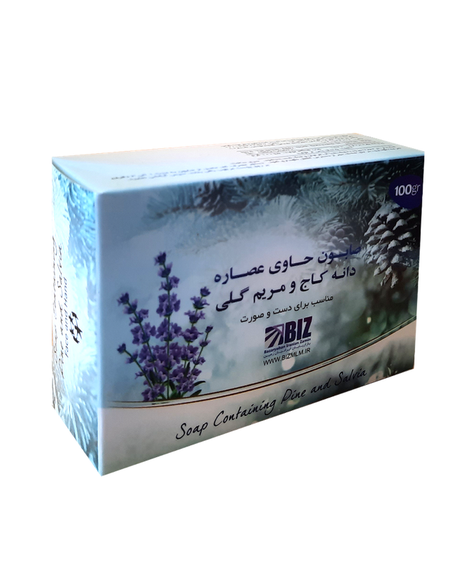 صابون گیاهی کاج و مریمگلی