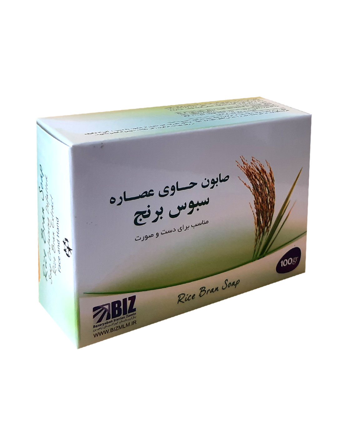 صابون سبوس برنج مخصوس دست و صورت